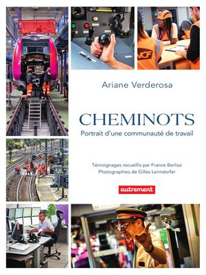cover image of Cheminots. Portrait d'une communauté au travail